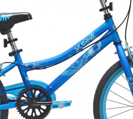 Kent 20" 2 Cool BMX Girl's Bike, Blue