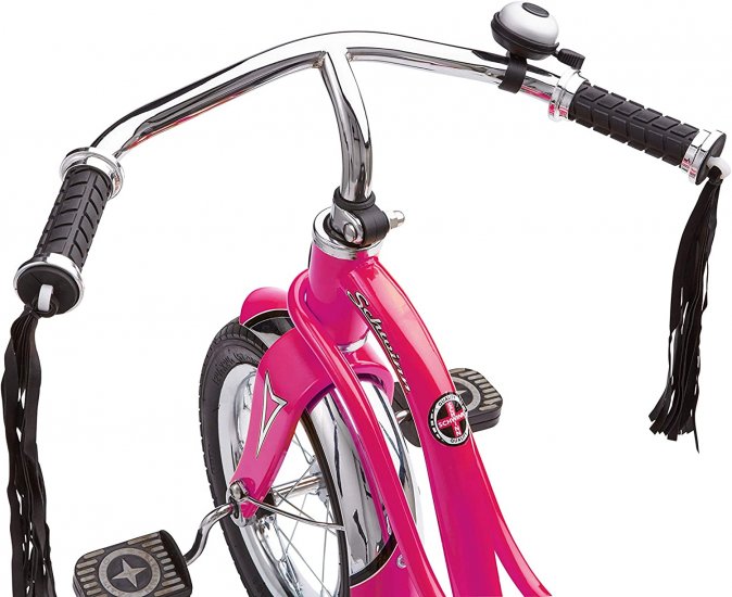 Schwinn Roadster Tricycle for Toddlers and Kids Bright Pink One Size 21