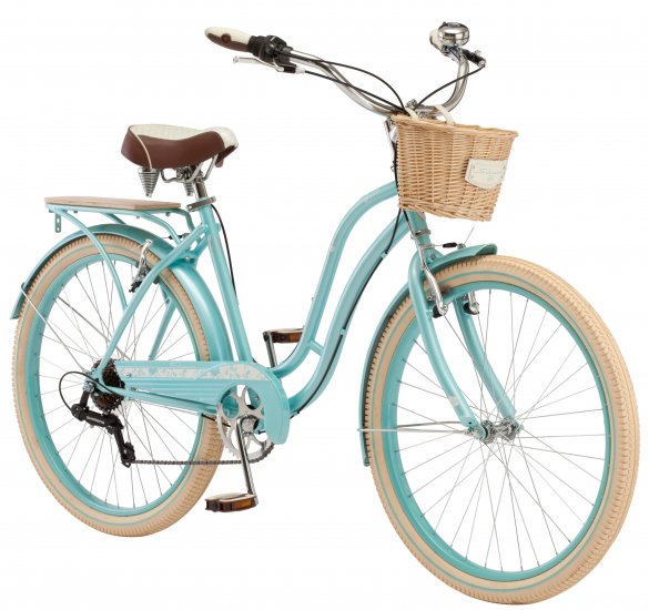 Old style bike with basket sale