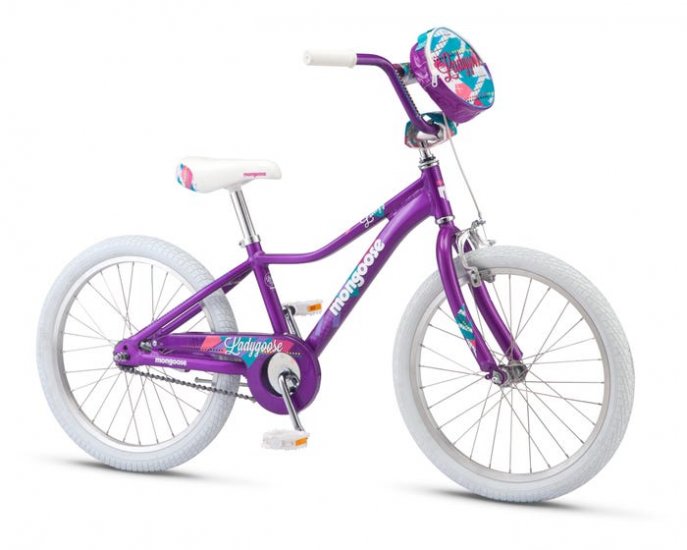 Mongoose 20\" Ladygoose Girls Bike Purple