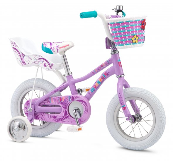 Mongoose 12\" Lilgoose Girls Bike Purple