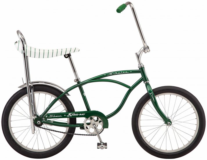 Schwinn Sting-ray Bicycle, Single Speed, 20-inch Wheels, Green