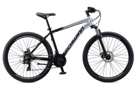 Schwinn AL Comp mountain bike, 21 speeds, 27.5-inch wheels, grey