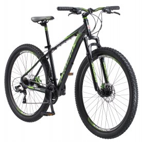 Schwinn Boundary Men's Mountain Bike, 29-inch wheels, 21 speeds, Dark Green and Black