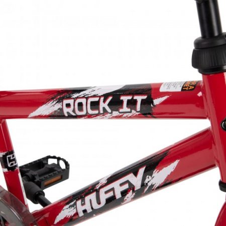 Huffy 20" Rock It Kids Bike for Boys, Hot Red