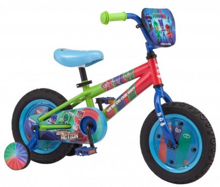 E1 PJ Masks: Catboy Kids Bike, 12-inch wheels, blue, on Disney Junior