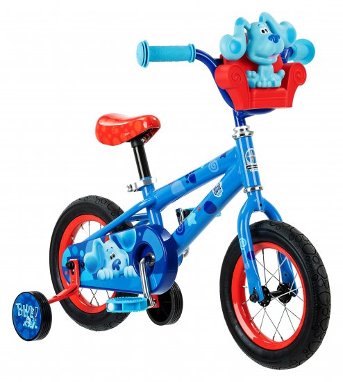 Nickelodeon Blue\'s Clues Kids Bike by Schwinn, 12 inch wheel, ages 2 to 4, blue