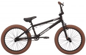 Mongoose 20" Wildcard Boys' Freestyle BMX Bike, Black
