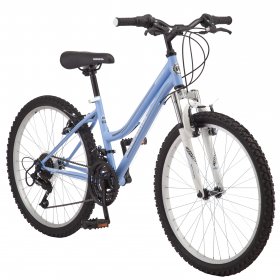 Roadmaster 24" Granite Peak Girls Mountain Bike, Light Blue