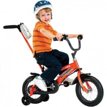 Schwinn Boys' 12-Inch Grit Bike,Orange