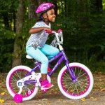 Huffy 18-Inch Sea Star Girls Bike , Purple Metallic Gloss