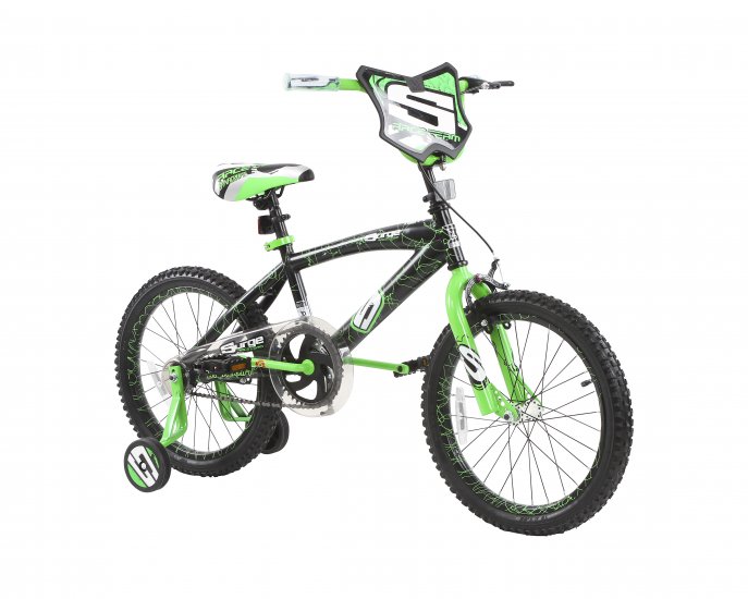Dynacraft 18\" Surge Boys BMX Bike with Custom Paint Effect, Green