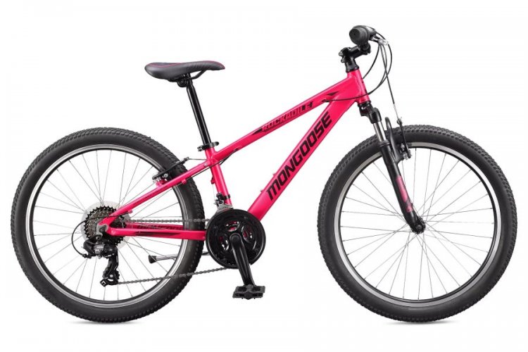 mongoose pink mountain bike