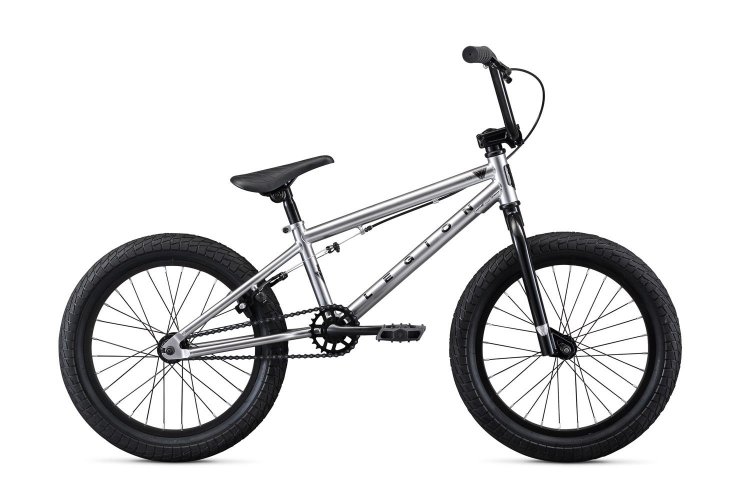 Mongoose Legion L18 Kids BMX Bike Silver