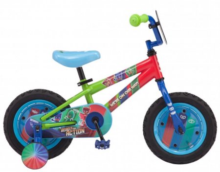 E1 PJ Masks: Catboy Kids Bike, 12-inch wheels, blue, on Disney Junior