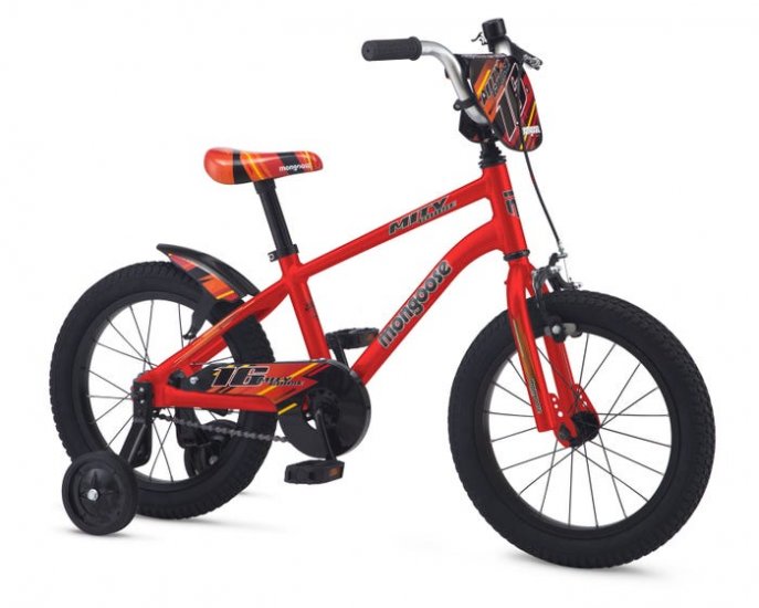 Mongoose Mitygoose 16 Inch Boys Bike Red